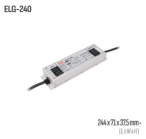 Meanwell ELG-240-C700A 240W 700 MA Sabit Akım Sınıfı Led Sürücü - 1