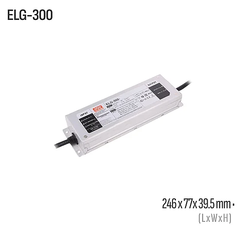 Meanwell ELG-300-24A 300W 24VDC Led Sürücü - 1