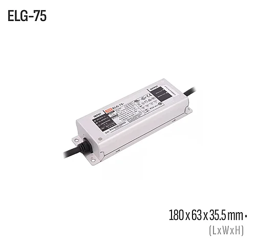 Meanwell ELG-75-24DA-3Y 75W 24VDC Led Sürücü - 1