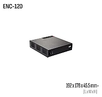 Meanwell ENC-120-24 120W 24VDC Akü Şarj / DC UPS Güç Sistemi - 1