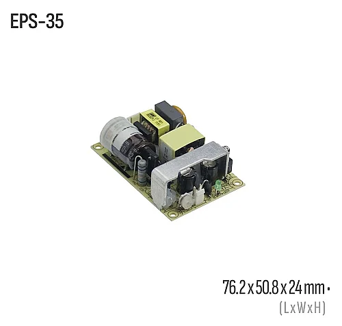 Meanwell EPS-35-24 35W 24VDC PCB / Açık Tip AC/DC Güç Kaynağı - 1