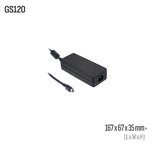 Meanwell GS120A20-R7B 120W 20VDC Harici AC/DC Adaptör - 1