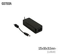 Meanwell GST60A09-P1J 60W 9VDC Harici AC/DC Adaptör - 1