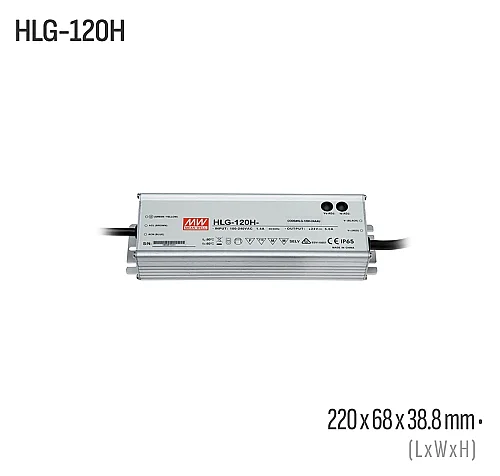 Meanwell HLG-120H-54A 120W 54VDC Led Sürücü - 1