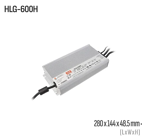 Meanwell HLG-600H-24B 600W 24VDC Led Sürücü - 1