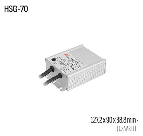 Meanwell HSG-70-18 70W 18VDC Led Sürücü - 1