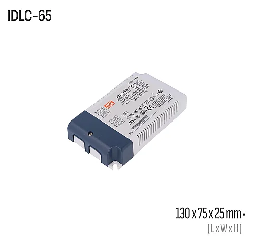 Meanwell IDLC-65-1400DA 65W 1400VDC Led Sürücü - 1