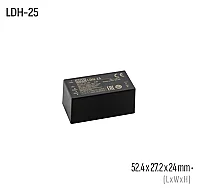 Meanwell LDH-25-350 25W 350VDC Led Sürücü - 1