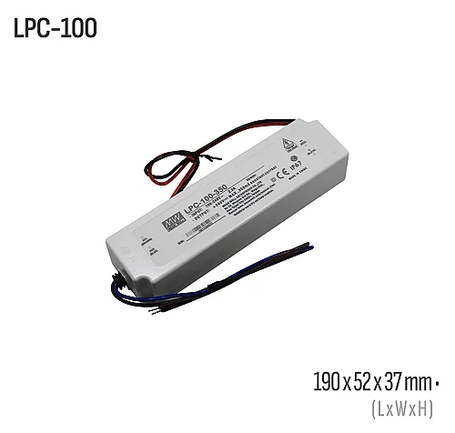 Meanwell LPC-100-1750 100W 1750VDC Led Sürücü - 1