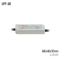 Meanwell LPF-16-42 16W 42VDC Led Sürücü - 1