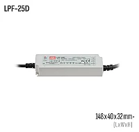 Meanwell LPF-25D-36 25W 36VDC Led Sürücü - 1
