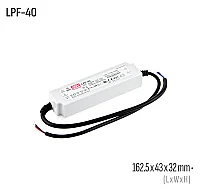 Meanwell LPF-40-36 40W 36VDC Led Sürücü - 1