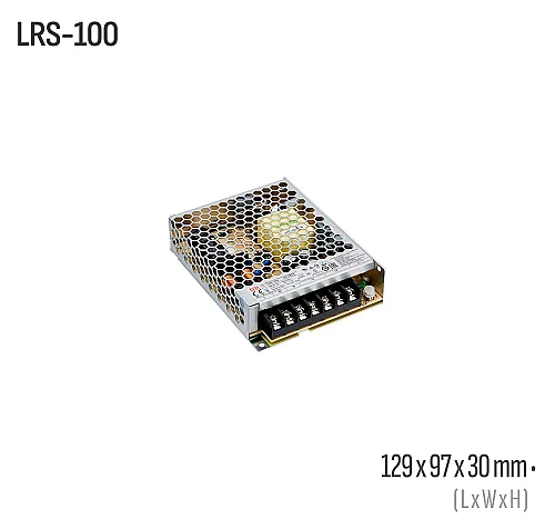 Meanwell LRS-100-36 100W 36VDC Kapalı Kasa AC/DC Güç Kaynağı - 1