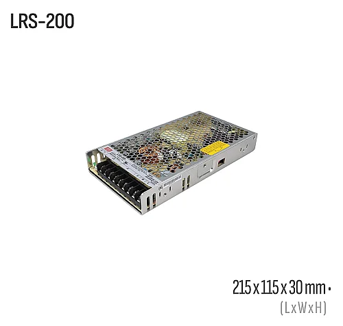 Meanwell LRS-200-48 200W 48VDC Kapalı Kasa AC/DC Güç Kaynağı - 1