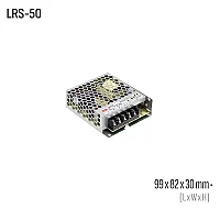 Meanwell LRS-50-48 50W 48VDC Kapalı Kasa AC/DC Güç Kaynağı - 1