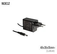 Meanwell NGE12E05-P1J 12W 5VDC Harici AC/DC Adaptör - 1