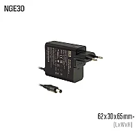 Meanwell NGE30E24-P1J 30W 24VDC Harici AC/DC Adaptör - 1