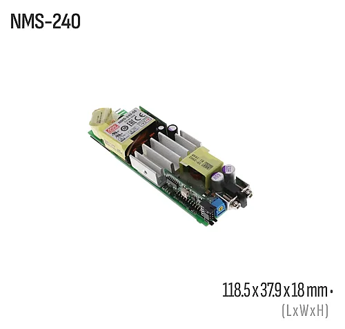 Meanwell NMS-240-05 240W 5VDC Kapalı Kasa AC/DC Güç Kaynağı - 1