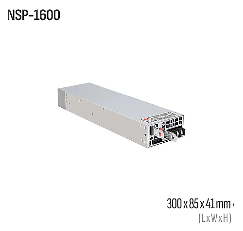 Meanwell NSP-1600-48 1600W 48VDC Kapalı Kasa AC/DC Güç Kaynağı - 1