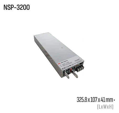 Meanwell NSP-3200-24 3200W 24VDC Kapalı Kasa AC/DC Güç Kaynağı - 1