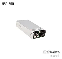 Meanwell NSP-500-48 500W 48VDC Kapalı Kasa AC/DC Güç Kaynağı - 1
