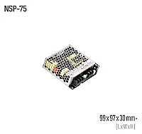 Meanwell NSP-75-24 75W 24VDC Kapalı Kasa AC/DC Güç Kaynağı - 1