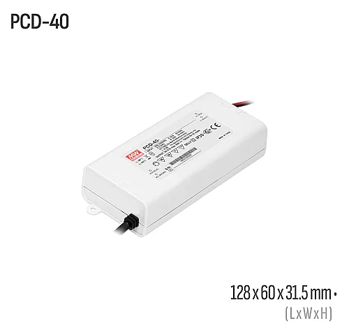 Meanwell PCD-40-1400B 40W 1400VDC Led Sürücü - 1