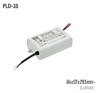 Meanwell PLD-16-350 16W 350VDC Led Sürücü - 1