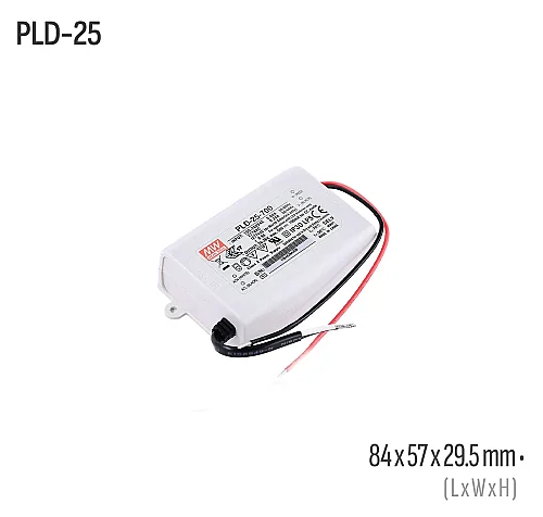 Meanwell PLD-25-350 25W 350VDC Led Sürücü - 1