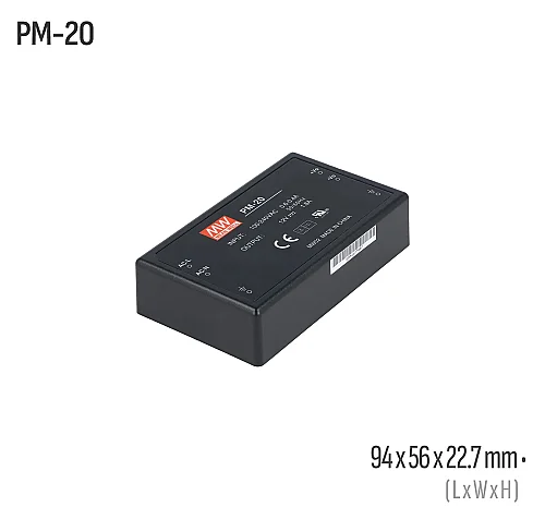 Meanwell PM-20-24 20W 24VDC PCB / Açık Tip AC/DC Güç Kaynağı - 1