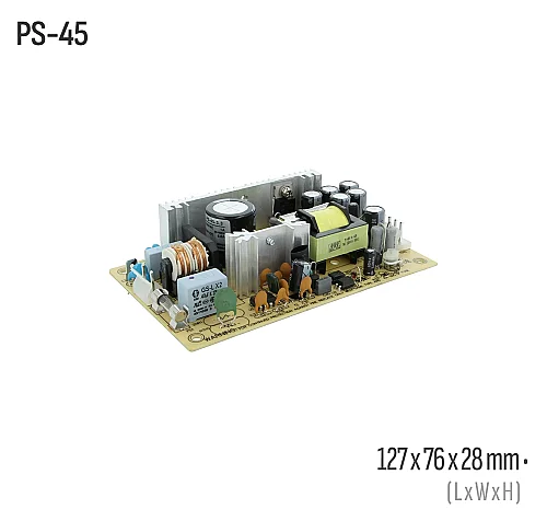 Meanwell PS-45-3.3 45W 3.3VDC PCB / Açık Tip AC/DC Güç Kaynağı - 1