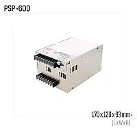 Meanwell PSP-600-48 600W 48VDC Kapalı Kasa AC/DC Güç Kaynağı - 1