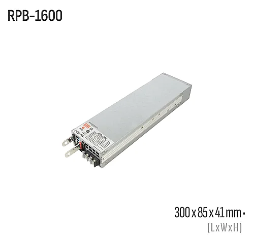 Meanwell RPB-1600-24 1600W 24VDC Akü Şarj / DC UPS Güç Sistemi - 1