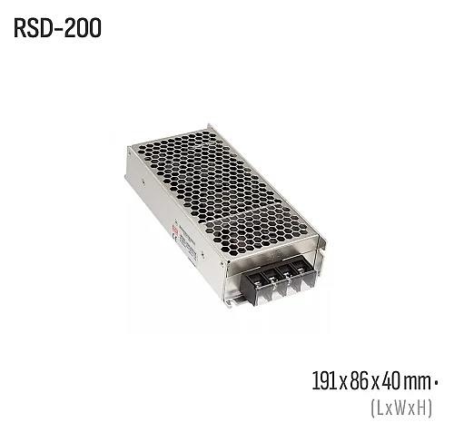Meanwell RSD-200C-12 200W 12VDC Dönüştürücü - 1