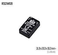 Meanwell RSDW08F-15 8W 15VDC Dönüştürücü - 1