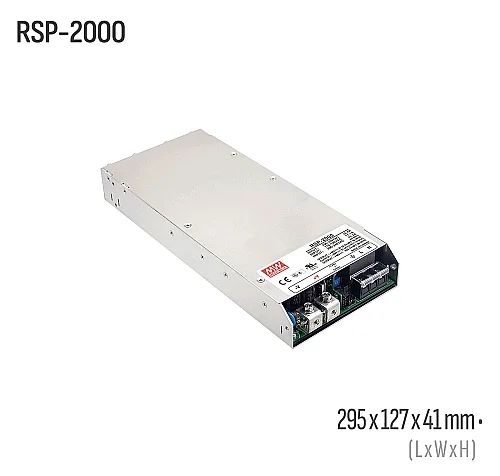 Meanwell RSP-2000-48 2000W 48VDC Kapalı Kasa AC/DC Güç Kaynağı - 1