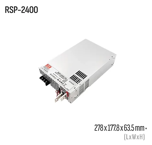 Meanwell RSP-2400-24 2400W 24VDC Kapalı Kasa AC/DC Güç Kaynağı - 1
