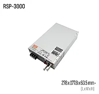 Meanwell RSP-3000-48 3000W 48VDC Kapalı Kasa AC/DC Güç Kaynağı - 1