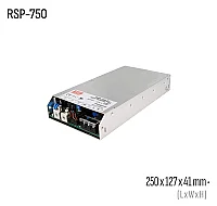 Meanwell RSP-750-24 750W 24VDC Kapalı Kasa AC/DC Güç Kaynağı - 1