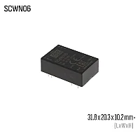 Meanwell SCWN06A-12 6W 12VDC Dönüştürücü - 1