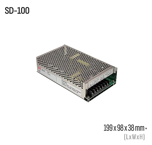 Meanwell SD-100C-5 100W 5VDC Dönüştürücü - 1