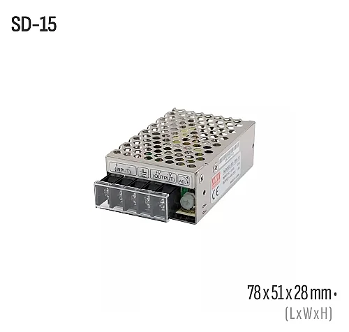 Meanwell SD-15A-5 15W 5VDC Dönüştürücü - 1