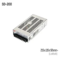 Meanwell SD-200B-24 200W 24VDC Dönüştürücü - 1