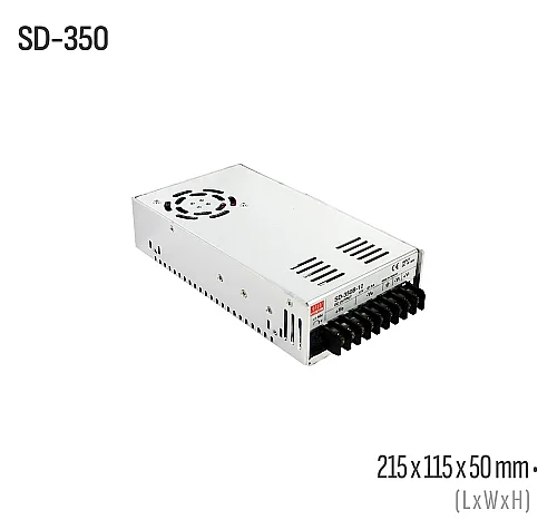 Meanwell SD-350B-24 350W 24VDC Dönüştürücü - 1