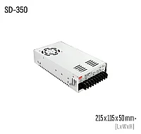 Meanwell SD-350C-48 350W 48VDC Dönüştürücü - 1