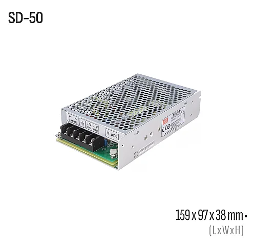 Meanwell SD-50B-24 50W 24VDC Dönüştürücü - 1
