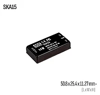 Meanwell SKA15B-12 15W 12VDC Dönüştürücü - 1