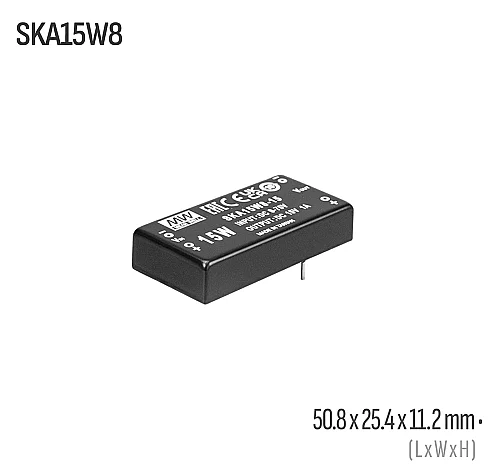Meanwell SKA15W8-05 15W 5VDC Dönüştürücü - 1