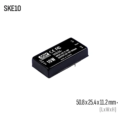 Meanwell SKE10A-24 10W 24VDC Dönüştürücü - 1
