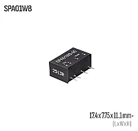 Meanwell SPA01W8-05 1W 5VDC Dönüştürücü - 1